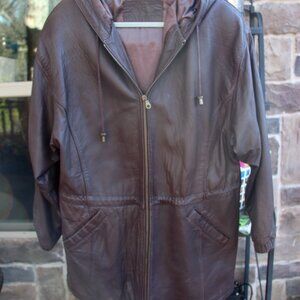 Ladies leather coats size 1X